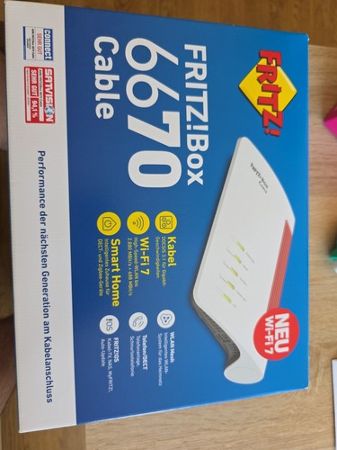 Fritz box 6670 - 6670, kabelmodem