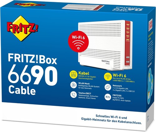 Fritz box 6690 cable - |, 6