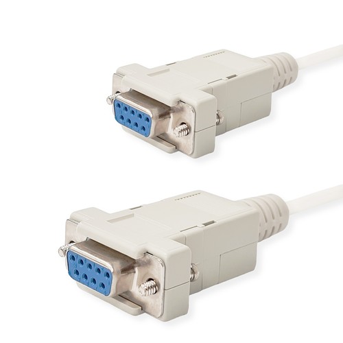 Nullmodem kabel polig - nullmodem,