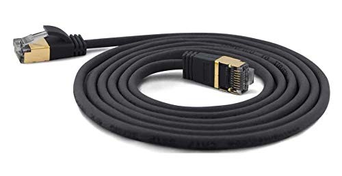 Patchkabel cat 5m - 0,5m, schwarz