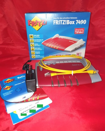 Fritz box 7490 wlan - 7490, wlan-router