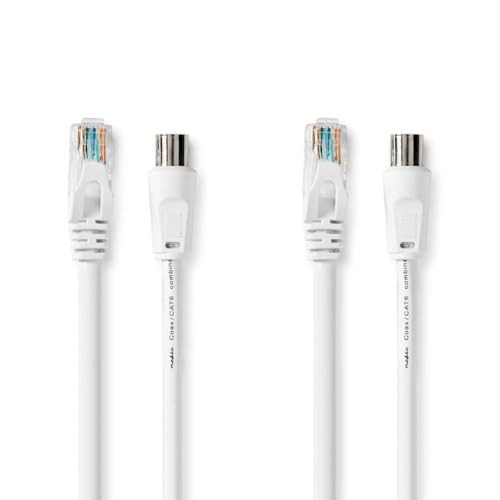Koaxial cat6 kabel 150cm nedis - koaxial,
